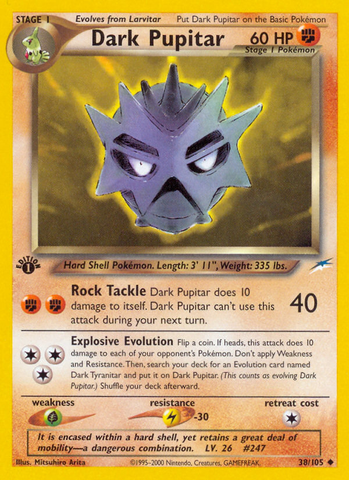 Pupitar oscuro (38/105) [Neo Destiny 1.ª edición] 