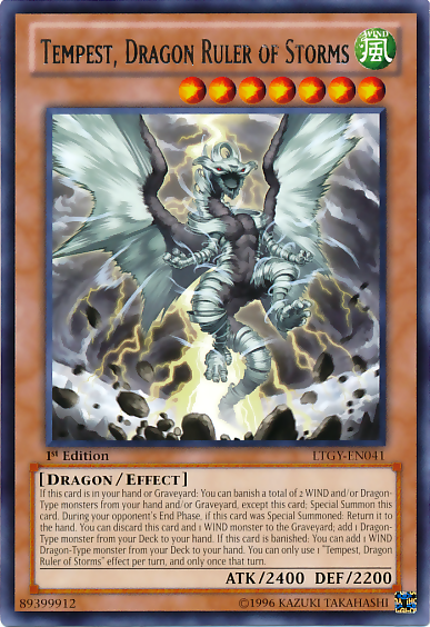 Tempestad, Dragón Gobernante de las Tormentas [LTGY-EN041] Raro 