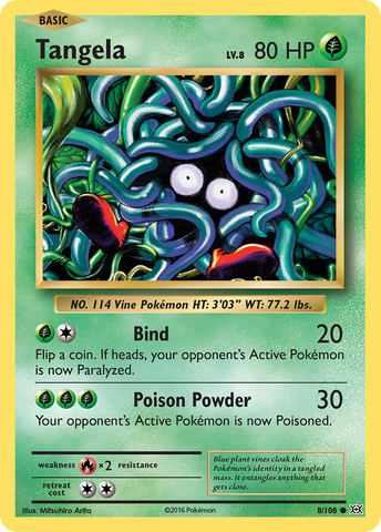 Tangela (8/108) [XY: Evoluciones] 