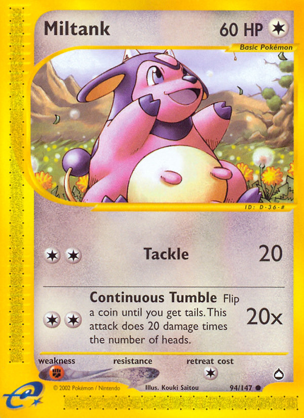 Miltank (94/147) [Acuápolis] 