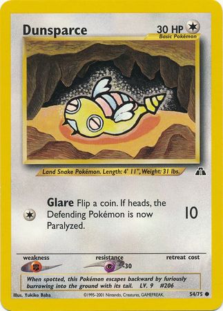 Dunsparce (54/75) [Neo Discovery Ilimitado] 