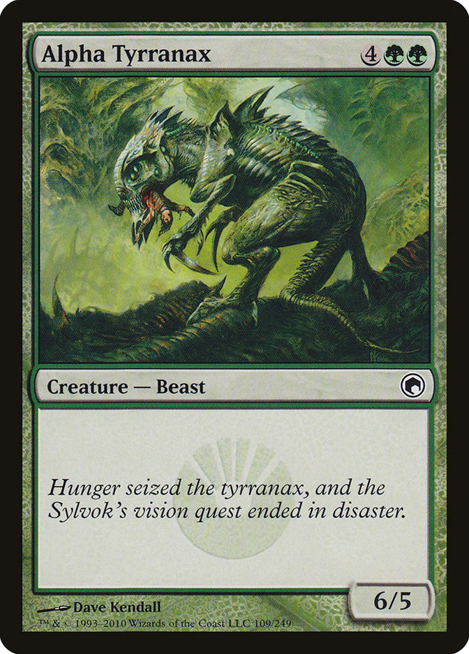 Alpha Tyrranax [Cicatrices de Mirrodin] 