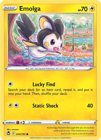 Emolga (054/195) [Espada y escudo: Tempestad de plata] 