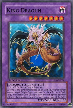 Rey Dragón [FET-EN036] Súper Raro 