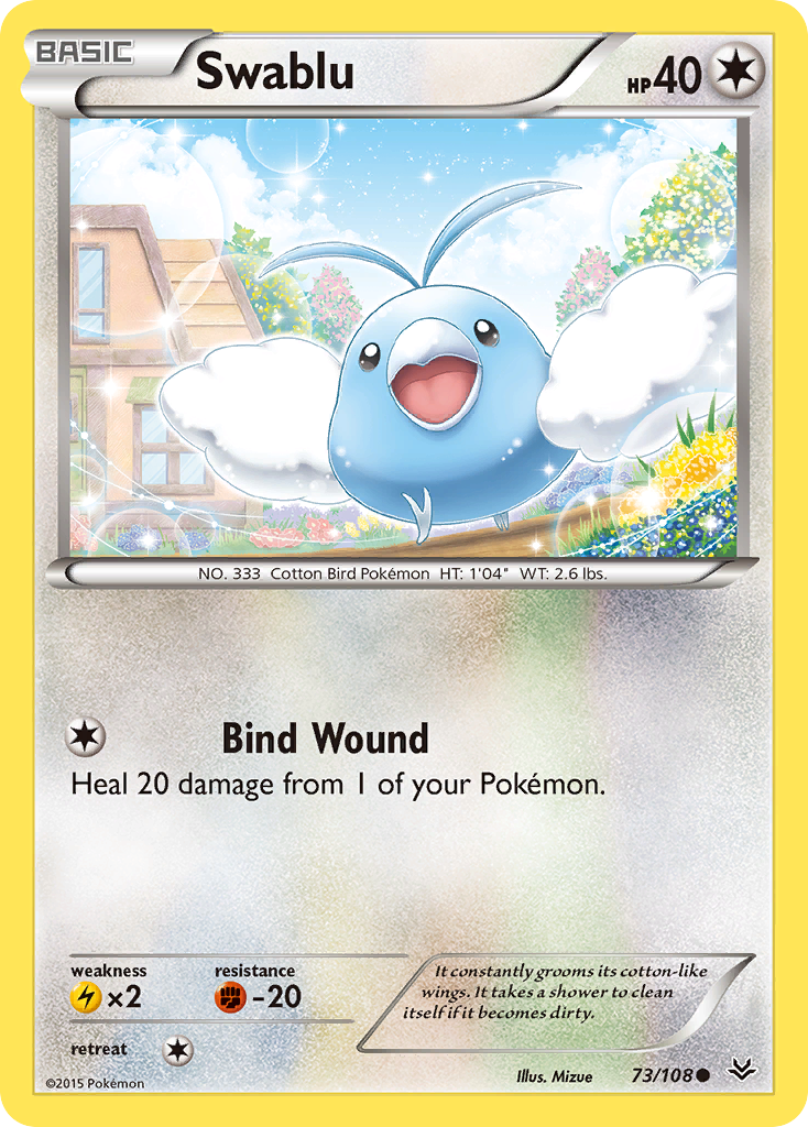 Swablu (73/108) [XY: Cielos rugientes] 