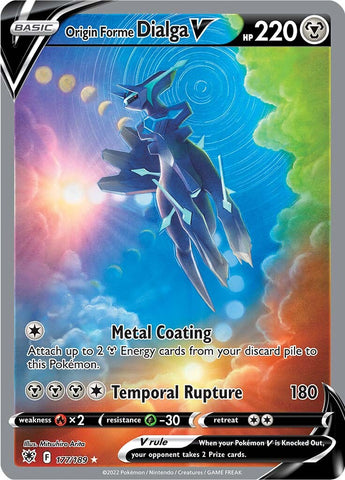 Origin Forme Dialga V (177/189) [Espada y escudo: Resplandor astral] 