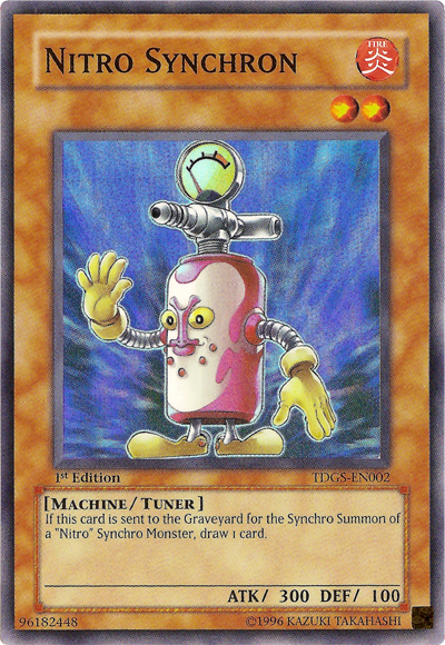 Sincronizador Nitro [TDGS-EN002] Súper Raro 