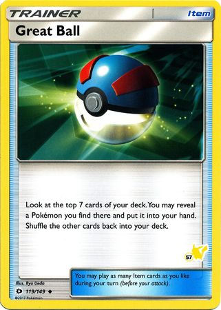 Gran bola (119/149) (Sello de Pikachu n.° 57) [Battle Academy 2020] 