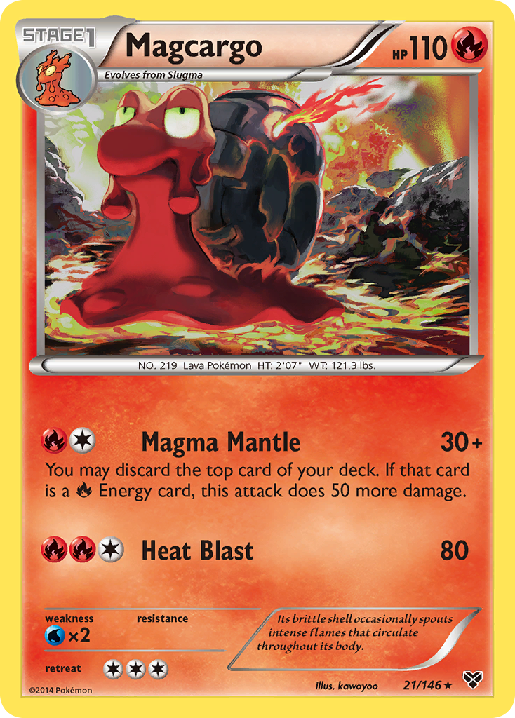 Magcargo (21/146) [XY: Conjunto básico] 