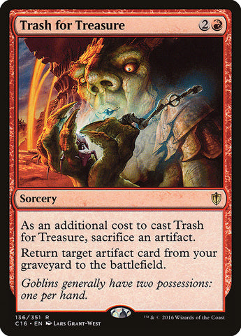 Basura por tesoro [Commander 2016] 