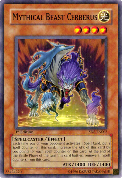 Bestia Mítica Cerberus [SD6-EN002] Común 