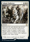 Valiant Endeavor [Dragones y Mazmorras: Aventuras en los Reinos Olvidados Commander] 