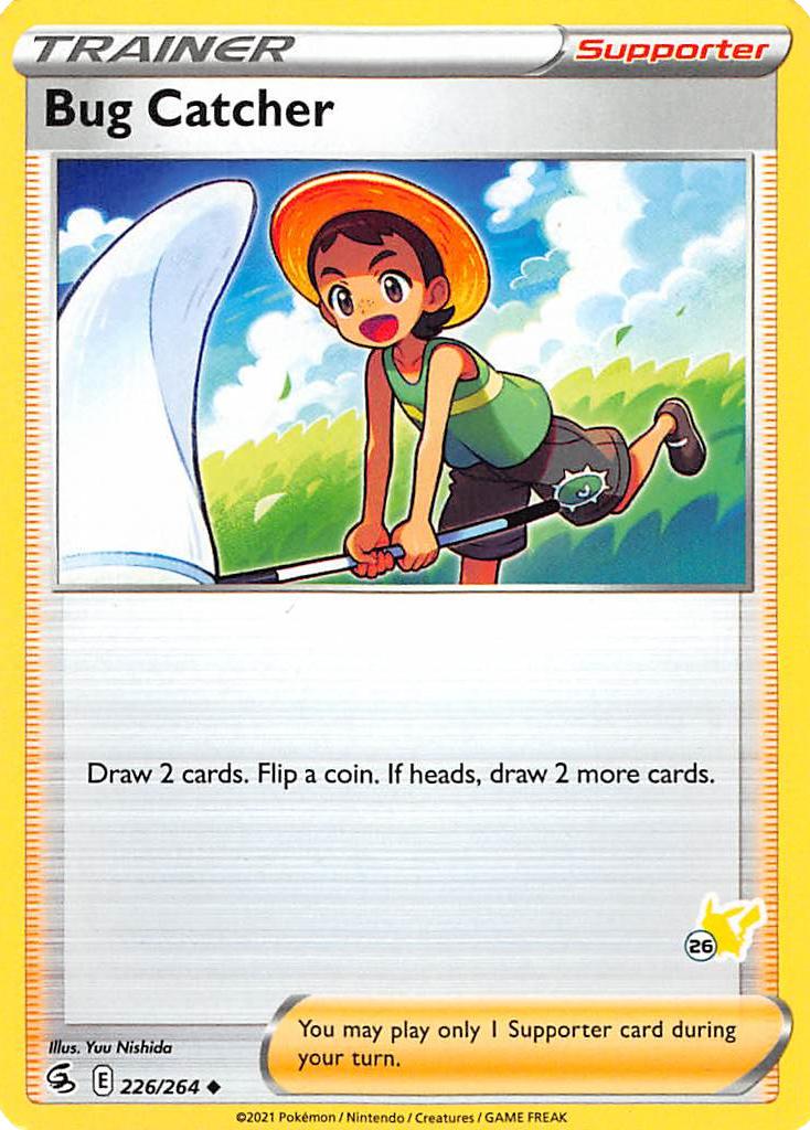 Bug Catcher (226/264) (Sello de Pikachu n.° 26) [Battle Academy 2022] 