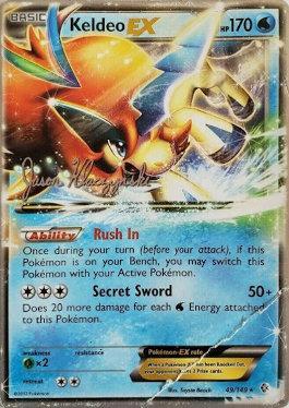 Keldeo EX (49/149) (Darkrai Deck - Jason Klaczynski) [Campeonato Mundial 2013] 