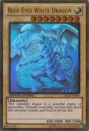 Dragón Blanco de Ojos Azules [GLD5-EN001] Fantasma/Oro Raro 