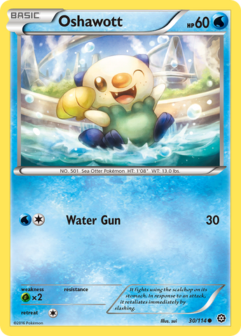 Oshawott (30/114) [XY: Asedio de vapor] 