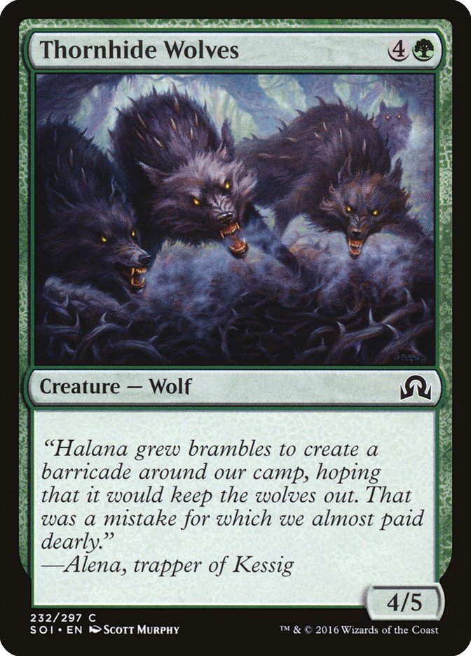 Lobos de piel de espinas [Sombras sobre Innistrad] 