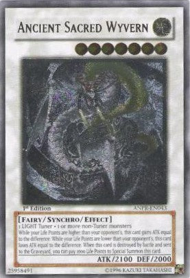 Antiguo Wyvern Sagrado (UTR) [ANPR-EN043] Último Raro 