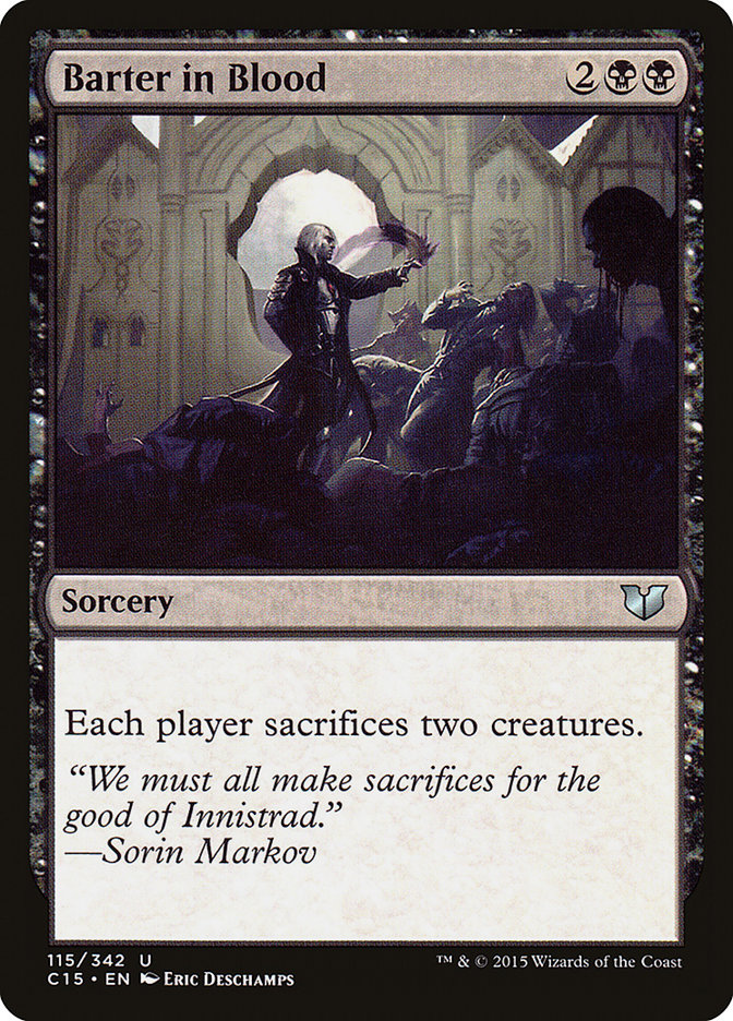 Trueque de sangre [Commander 2015] 