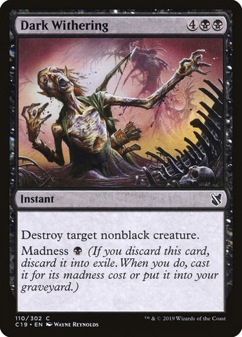 Marchitamiento oscuro [Commander 2019] 