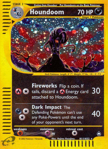 Houndoom (H11/H32) [Acuápolis] 