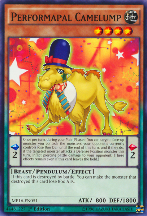 Camelump Performapal [MP16-EN051] Común 