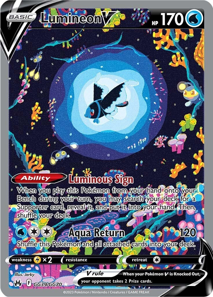Lumineon V (GG39/GG70) [Espada y escudo: Crown Zenith] 