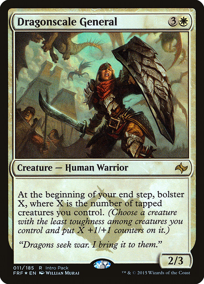 Dragonscale General (paquete de introducción) [Promociones de Fate Reforged] 