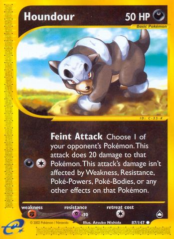 Houndour (87/147) [Acuápolis] 