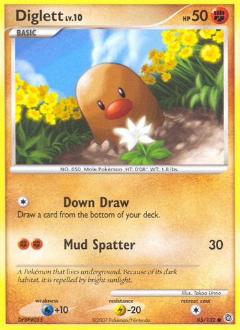 Diglett (85/132) [Diamante y perla: maravillas secretas] 