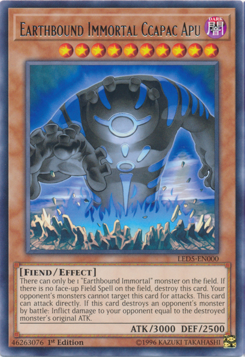 Ccapac Apu Inmortal Terrestre [LED5-EN000] Raro 