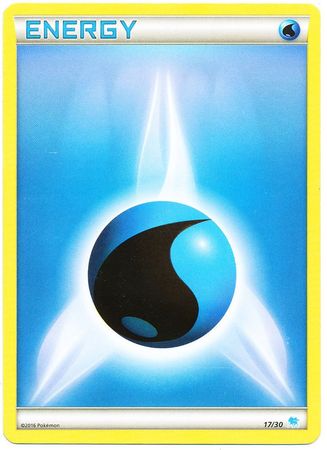 Energía del agua (17/30) [XY: Kit de entrenador 3 - Suicune] 