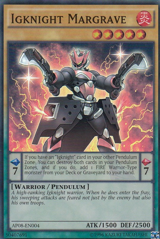 Igknight Margrave [AP08-EN004] Súper Raro 