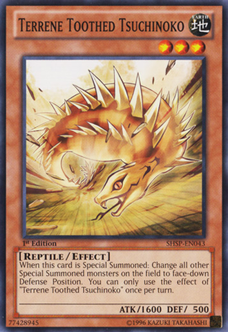 Tsuchinoko dentado terrestre [SHSP-EN043] Común 