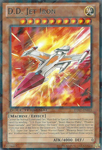 Hierro Jet DD [DT07-EN055] Poco común 