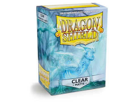 Dragon Shield Sleeves - Clear Matte (100 protectores)